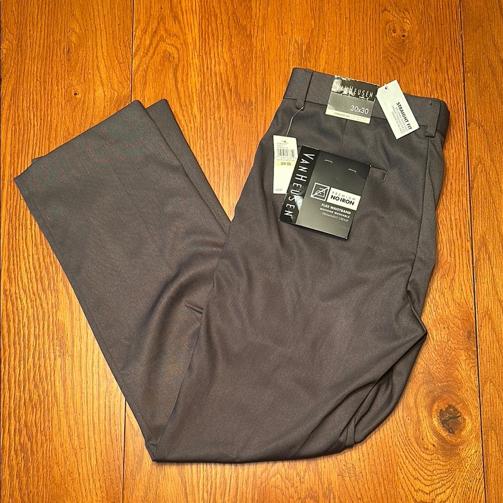 Van Heusen Men's Gray Pants